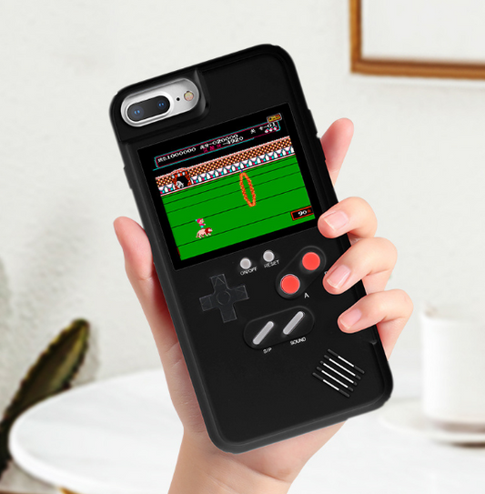 Full Color Display Game phone Case for iPhone Xs Max Xr X TPU Frame XS Max Game cover for iPhone 6 7 8 Plus Xs Max Xr Funda Capa