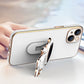 For iPhone13 Mobile Phone Shell New Electroplating 6D Astronaut Bracket Apple 12 Astronaut Anti-Fall Protective Cover