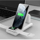3-in-1 Wireless Charger Vertical Folding Wireless Charger 15W Fast Charge 3-in-1 Wireless Charger