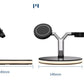 Magsafe desktop magnetic mobile phone holder charger three-in-one wireless charging watch headset