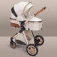 High landscape baby stroller that can sit or lie down lightweight folding two-way shock-absorbing newborn baby stroller