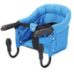 Portable Baby Dining Chair Travel Chair Seats Fast Hook on Table Chairs Foldable Infant Eating Feeding Highchairs for Home