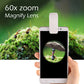 60X Optical Zoom Phone Microscope Lens Micro Phone Lens Magnifier With Clip