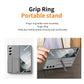 Suitable for Samsung zfold 6 phone case FOLD5 folding official vertical wristband case film integrated anti fall protective case