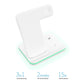 3 In 1 Mobile Phone Watch Headset Wireless Charger Stand For iPhone Airpods iWatch 1 2 3 4 Wireless Charging