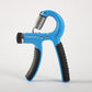 Counting adjustable adhesive grip strength device 5-60KG portable hand grip strength training device fitness grip strength device
