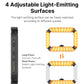 Ulanzi U200 Camera Ring Light Video Rig Handheld Camera Led Light for Video Recording