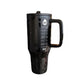 HydroJug Traveler: 32OZ/40OZ, stainless steel, vacuum insulated. Straw lid, double-wall thermal.car mug