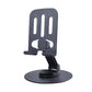 Alloy 360 degree rotating desktop phone holder for live streaming, portable folding lazy tablet phone holder