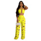 Style Sexy Ripped Fitted Two-Piece Nightclub Outfit
