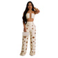 Style Sexy Ripped Fitted Two-Piece Nightclub Outfit