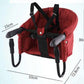 Portable Baby Dining Chair Travel Chair Seats Fast Hook on Table Chairs Foldable Infant Eating Feeding Highchairs for Home