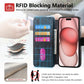 New magnetic separation suitable for Apple 16 mobile phone case Magsafe strong magnetic iPhone15 flip cover leather case 14 case