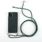Phone Case For iPhone 11Pro 11 Pro Max Airbag Cover Silicone TPU Clear Case Coque With Lanyard Strap for iPhone 11