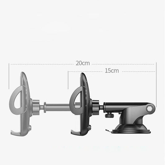 Car Multi-Functional Plastic Phone Folding Bracket Car Navigation Bracket Cell Phone Navigation Car Phone Bracket