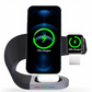 Magnetic suction multifunctional wireless charger suitable for iwatch watches mobile phones AirPod headphones three in one