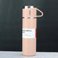 A cup of three-lid thermos cup portable fashion gift box set stainless steel cup