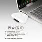 3 In 1 Memory Card Reader With Triangle Magnetic Cap Support TF/SD For PC Laptop MacBook Smart Phone