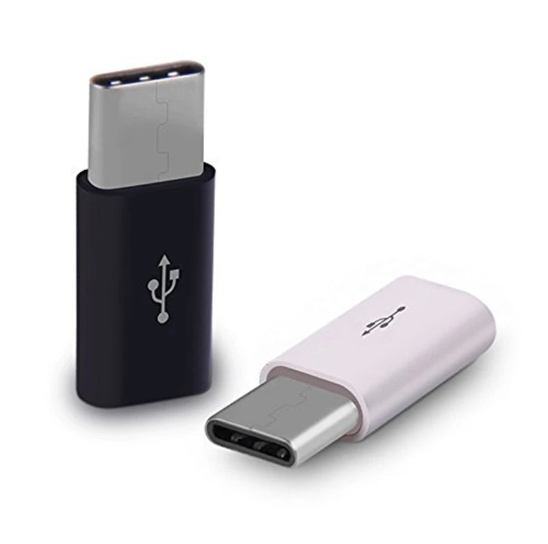 Micro Usb Male To Type-c Microusb To Type C Converter Adapter for Huawei Macbook Oneplus Xiaomi Otg Data Charging Charger Cable