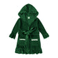 Children's bathrobes gold velvet men's and women's home clothes