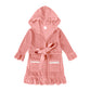 Children's bathrobes gold velvet men's and women's home clothes